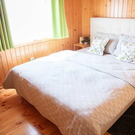 Letniskowe Bursztynek Деревянный коттедж Грзибово