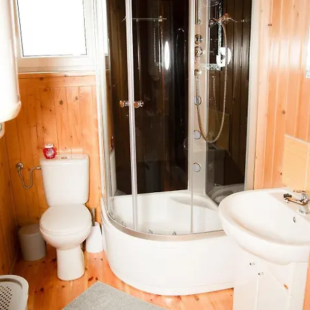 Letniskowe Bursztynek Деревянный коттедж Грзибово