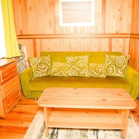 Letniskowe Bursztynek Деревянный коттедж Грзибово