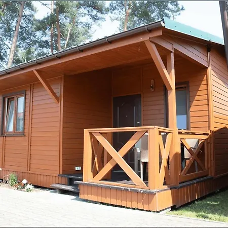 Деревянный коттедж Letniskowe Bursztynek